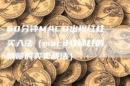 60分钟MACD出现红柱买入法（macd红绿柱的精髓的买卖战法）
