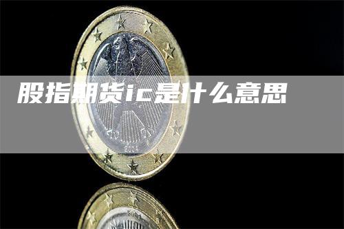 股指期货ic是什么意思