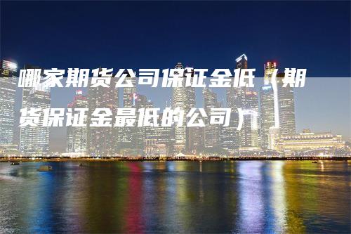 哪家期货公司保证金低（期货保证金最低的公司）