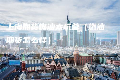 上海期货燃油太坑爹（燃油期货怎么样）