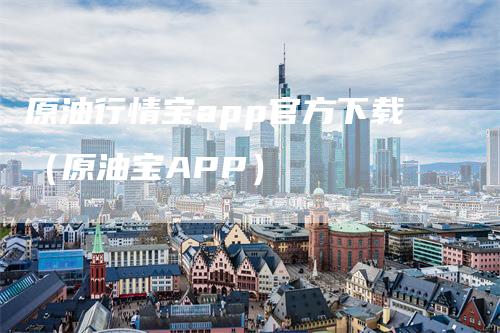 原油行情宝app官方下载(原油宝APP)-爱民财经